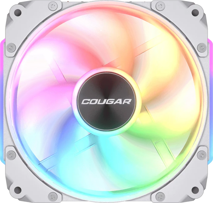Cougar Apolar 120 ARGB Reverse Blade White, weiß, 120mm, 3er-Pack