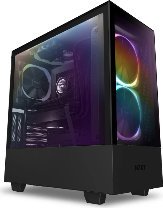 NZXT H510 Elite, schwarz, Glasfenster