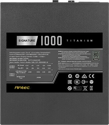 Antec Signature Titanium 1000W, ATX