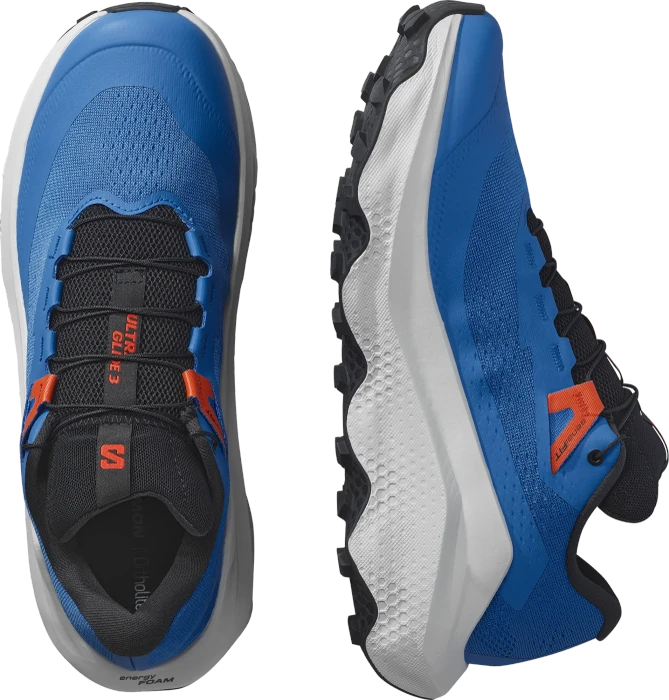 Salomon Ultra Glide 3 french blue/lunar rock/cherry tomato (Herren)