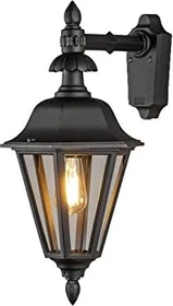Konstsmide Pallas E27 25.5cm Wandleuchte schwarz