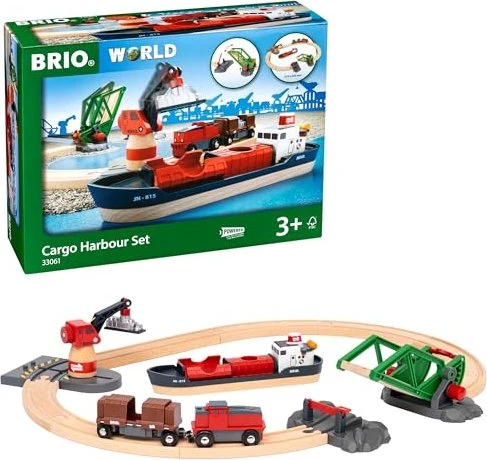 BRIO Container Hafen Set