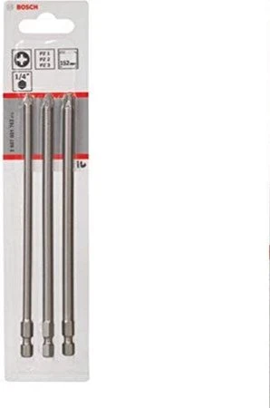 Bosch Professional Extra Hard Pozidriv Bitset, 3-tlg.
