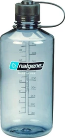 Nalgene Narrow Mouth Sustain Trinkflasche 1l grau
