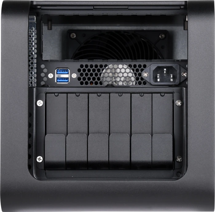 SilverStone Case Storage CS01-HS, schwarz, Mini-ITX