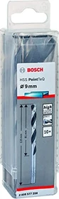 Bosch Professional HSS PointTeQ Spiralbohrer, 9x81x125mm, 10 Stück