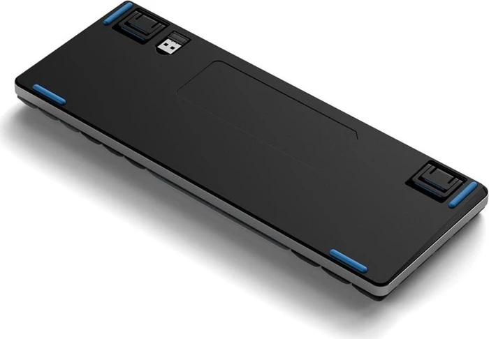 Satechi SM1 Slim Mechanical Backlit BT Keyboard, Dark, grau/schwarz, low-profile BROWN Switches, USB/Bluetooth, US