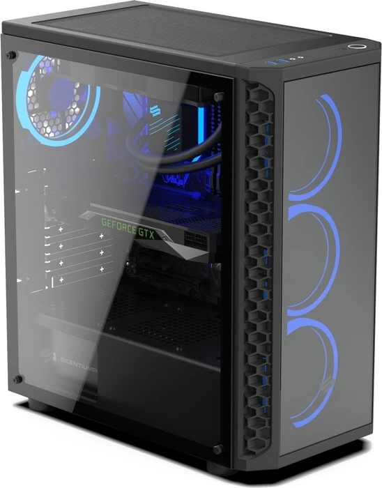 Endorfy SilentiumPC Signum SG1X TG RGB, Glasfenster