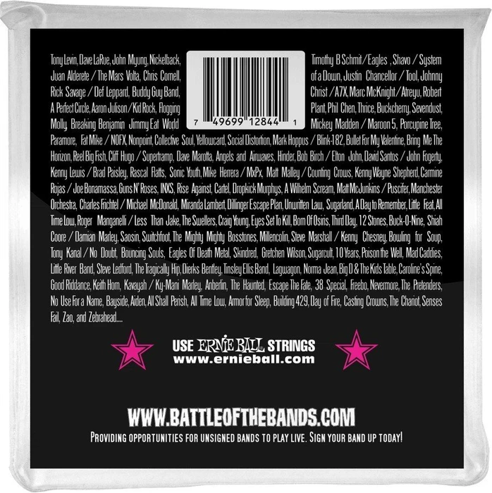 Ernie Ball Stainless Steel Bass Super Slinky
