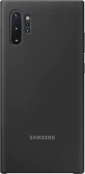Samsung Silicone Cover für Galaxy Note 10+ schwarz