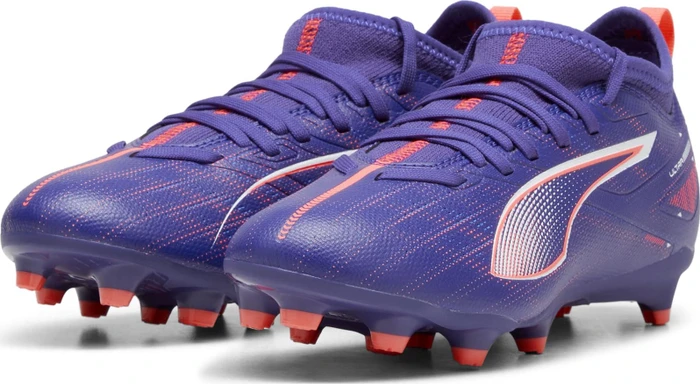 Puma Ultra 5 Match FG/AG lapis lazuli/puma white/sunset glow (Junior)