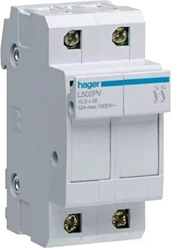 DC-Sicherungstrennschalter L501PV / L502PV – 1- Oder 2-polig, 1000V, Hager-kompatibel
