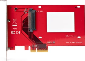 StarTech PCI Express Card > 1 x internal U.3 SFF-TA-1001 NVMe (PEX4SFF8639U3)