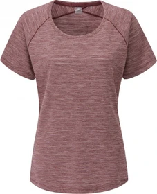 Rab Wisp Funktionsshirt kurzarm deep heather marl (Damen)