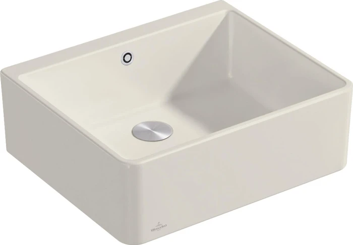 Villeroy & Boch Spülstein 60 X Becken mittig crema