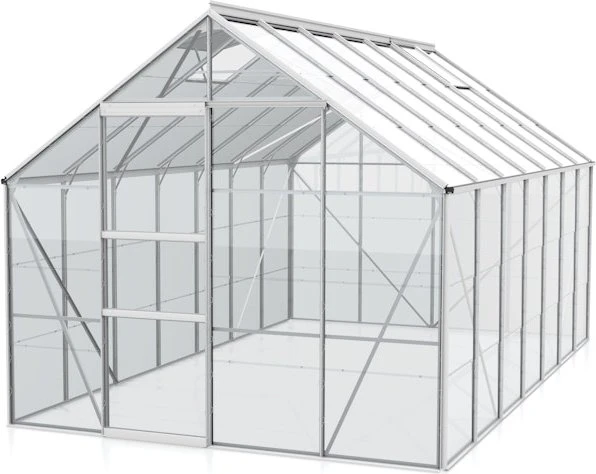 Vitavia Merkur 11500 ESG 3mm Gewächshaus alu