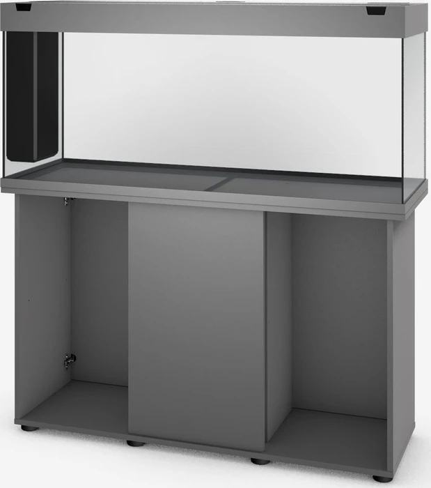 Juwel Rio 240 LED Aquarium-Set mit Unterschrank, grau/grau, 240l
