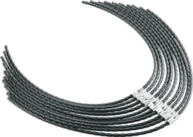 Bosch Trimmerfaden für Rasentrimmer, 37cm, 10 Stück