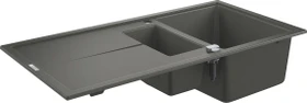 Grohe K400 60-C 100/50 1.5 Kompositspüle Einbau Becken reversibel granit grau