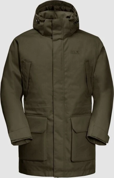 Jack Wolfskin Fierce Wind Funktionsmantel bonsai green (Herren)