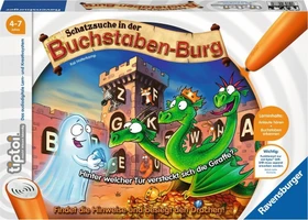 Ravensburger tiptoi Spiel: Schatzsuche in der Buchstabenburg