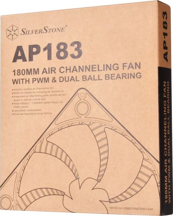 SilverStone AP183, 180mm
