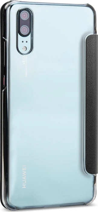 Stilgut Book Type NFC/RFID Blocking Cover für Huawei P20 schwarz
