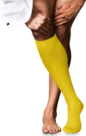 Falke No. 10 Pure Fil d'Écosse Socken sunshine (Herren)