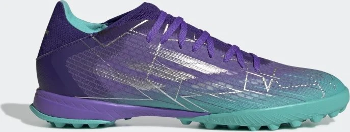 adidas X Speedflow.3 TF purple rush/silver metallic/mint rush