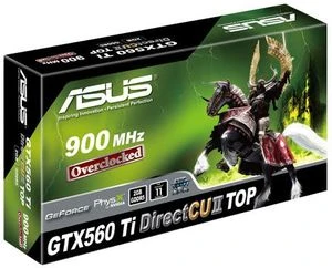 ASUS GeForce GTX 560 Ti DirectCU II TOP, ENGTX560 Ti DC2 TOP/2DI/2GD5, 2GB GDDR5, 2x DVI, Mini HDMI