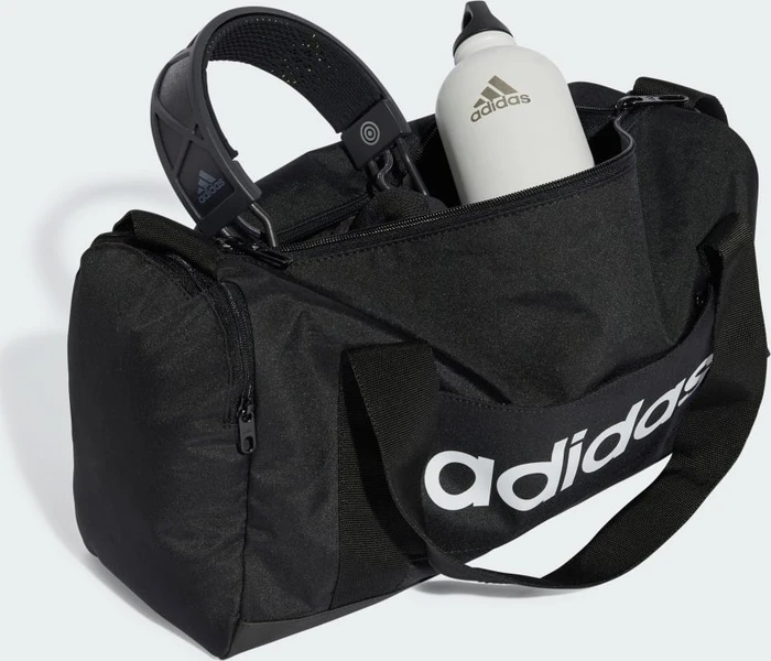 adidas Linear Duffelbag XS Sporttasche schwarz/weiß