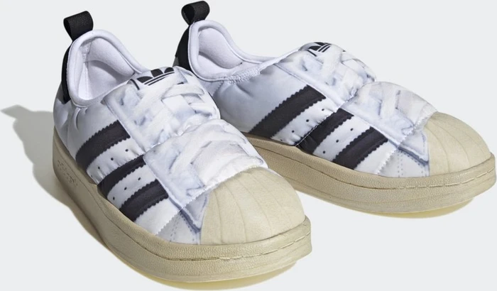 adidas Puffylette cloud white/core black/off white