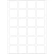 Herma Vielzwecketiketten, 24x24mm, weiß, 32 Blatt (768 Etiketten) Vorschaubild