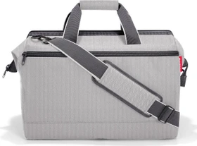 Reisenthel Allrounder L pocket herringbone grey