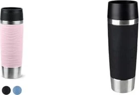 Emsa Travel Mug Classic Coffee and Tea Grande Isolierbecher 500ml schwarz