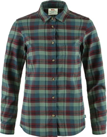 Fjällräven Singi Fjäll Hemd langarm port/patina green (Damen)