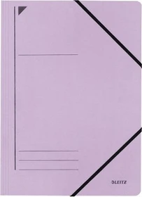 Leitz Dreiflügelmappe Karton mit Eckspanner, A4, violett