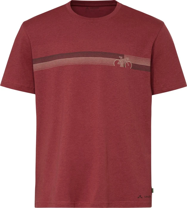 Vaude Cyclist V Funktionsshirt kurzarm redeva/red (Herren)
