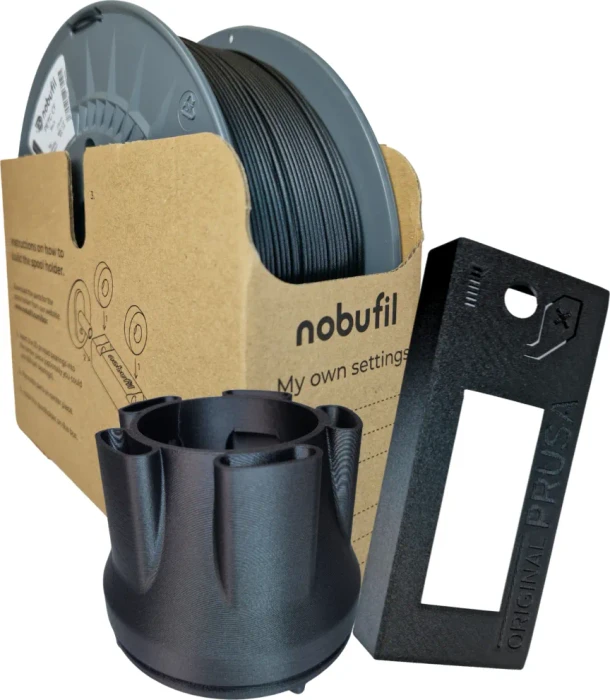 Nobufil PETG CF, black, Spule, 1.75mm, 1.00kg