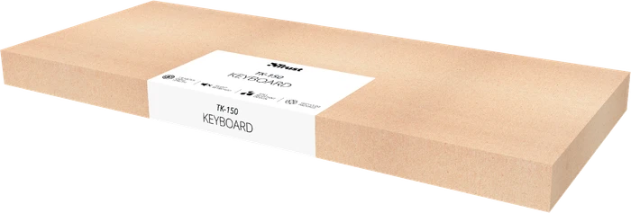 Trust TK-150 Silent Keyboard, schwarz, USB, US