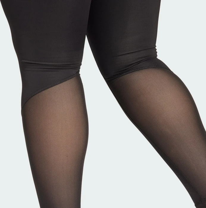 adidas TECHFIT Stash Pocket (Große Größen) Full-Length Hose lang black (Damen)