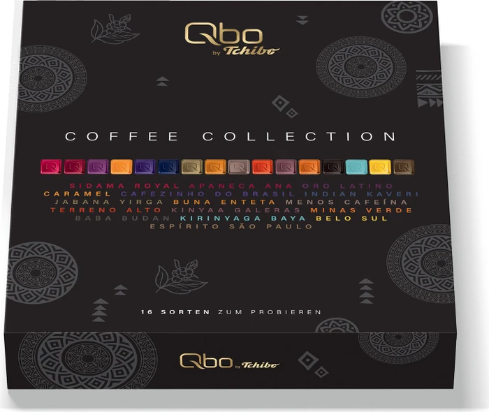 Tchibo Qbo Collection Kaffeekapseln, 16 Stück