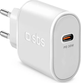 SBS Mobile 30W Power Delivery Charger weiß