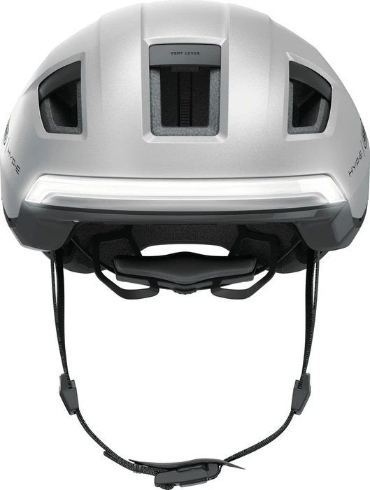 ABUS Hyp-E Helm gleam silver