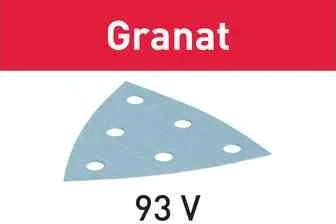 Festool Granat STF V93/6 P320 GR/100 Schleifblatt K320, 93mm, 100 Stück