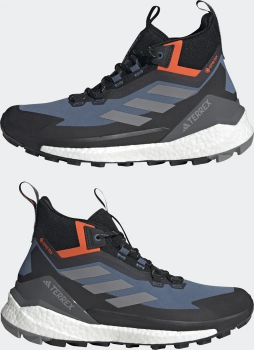 adidas Terrex Free Hiker 2 GTX wonder steel/grey three/impact orange (Herren)