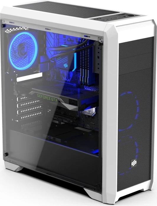 Endorfy SilentiumPC Regnum RG4TF RGB Frosty White, Glasfenster