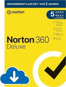 NortonLifeLock Norton Security Deluxe 3.0, 5 User, ESD (deutsch) (Multi-Device) (21357490)