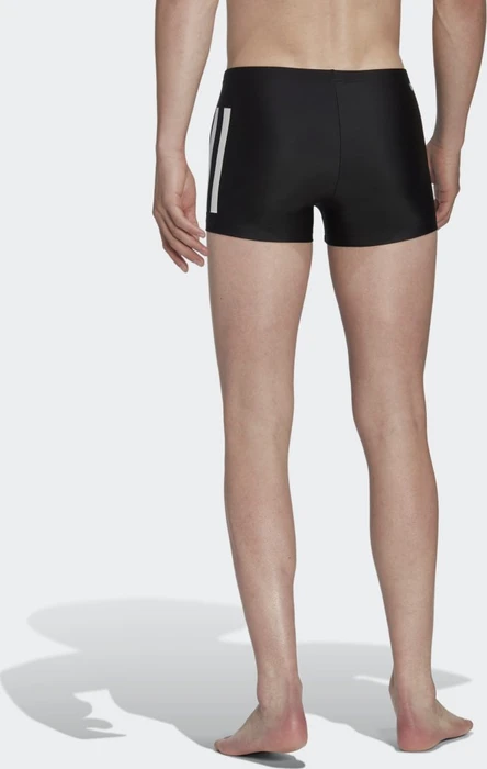 adidas Bold 3-Streifen Badehose schwarz/weiß (Herren)