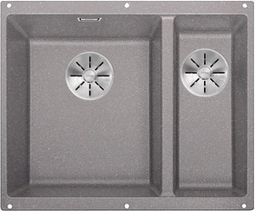 Blanco Subline 340/160-U InFino Unterbau Becken links alumetallic
